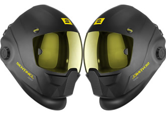 Welding helmet offers advanced functions to increase comfort